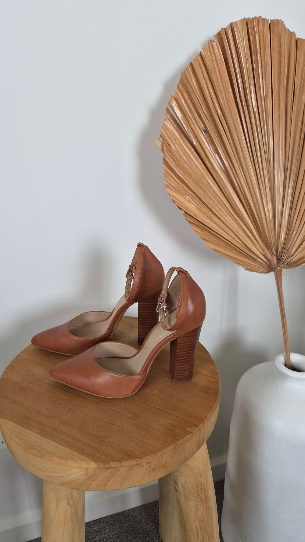 Aldo Brown Leather Heels