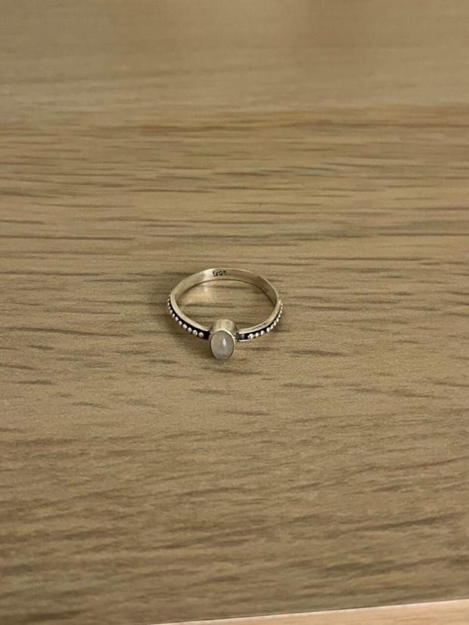 Moon Stone Ring