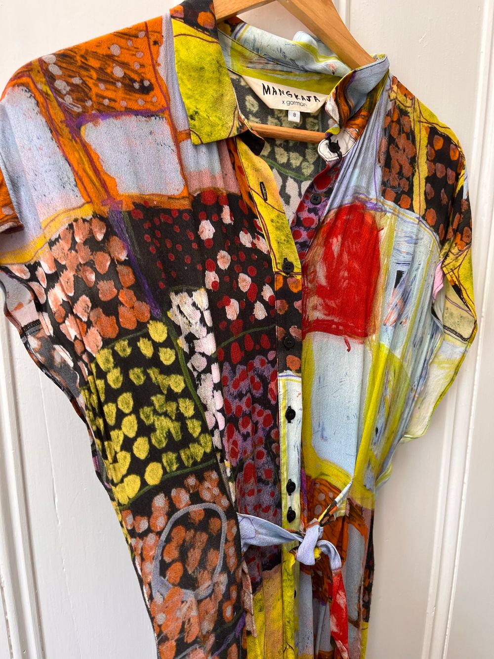 Gorman & Mangkaja Multi-Colour Printed Shirt Dress