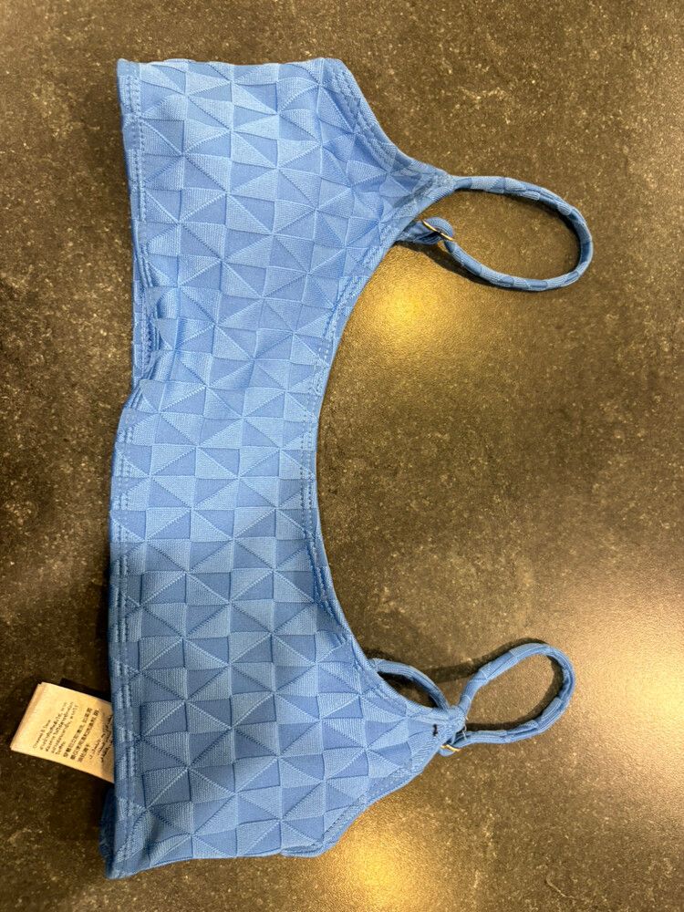Blue Bikini Top