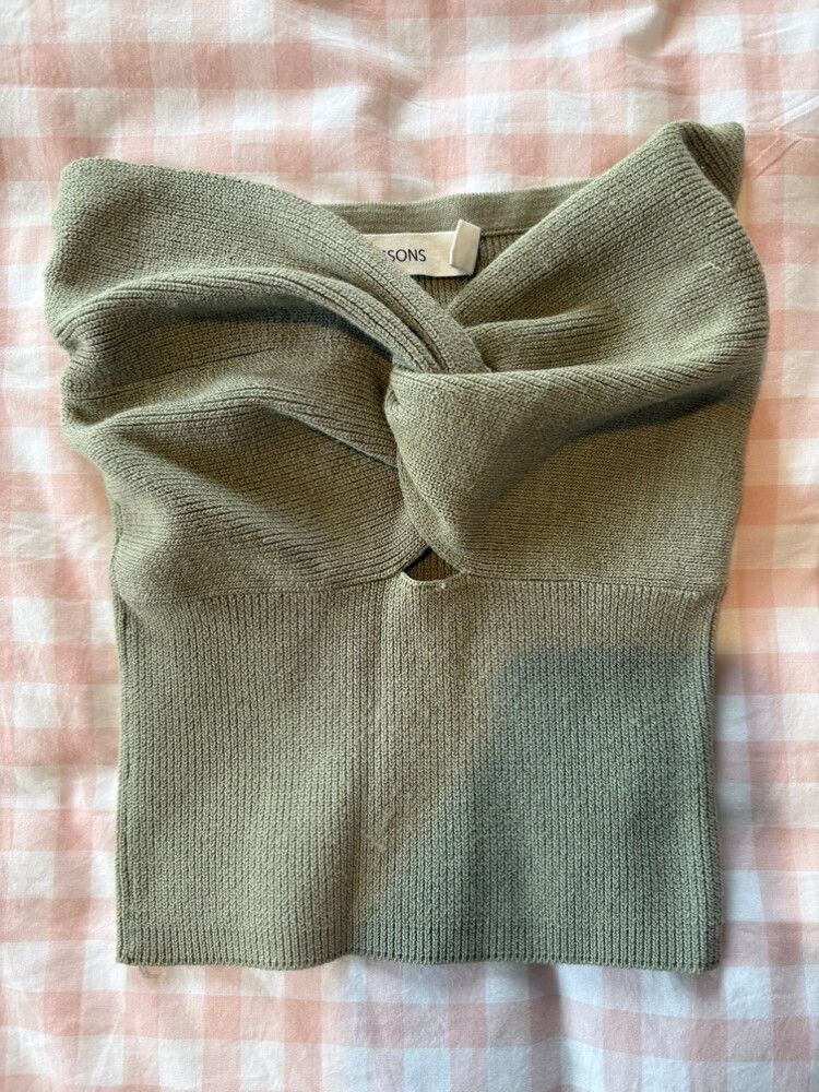 Knit Twisted Top