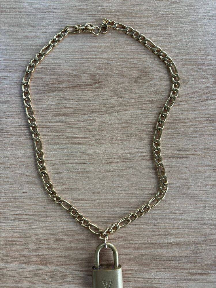 Louis Vuitton Padlock Necklace