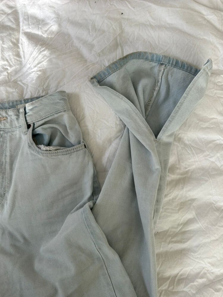 Split Hem Jeans