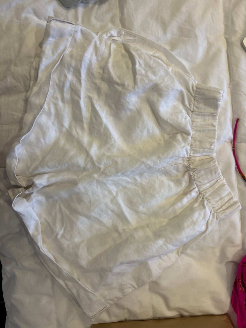 White Shorts