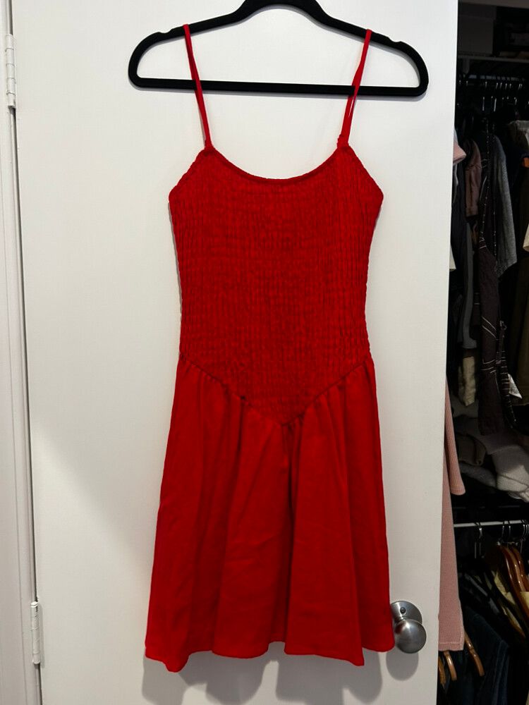 Red mini Dress