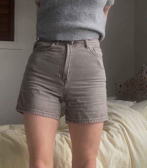 glassons aline denim shorts