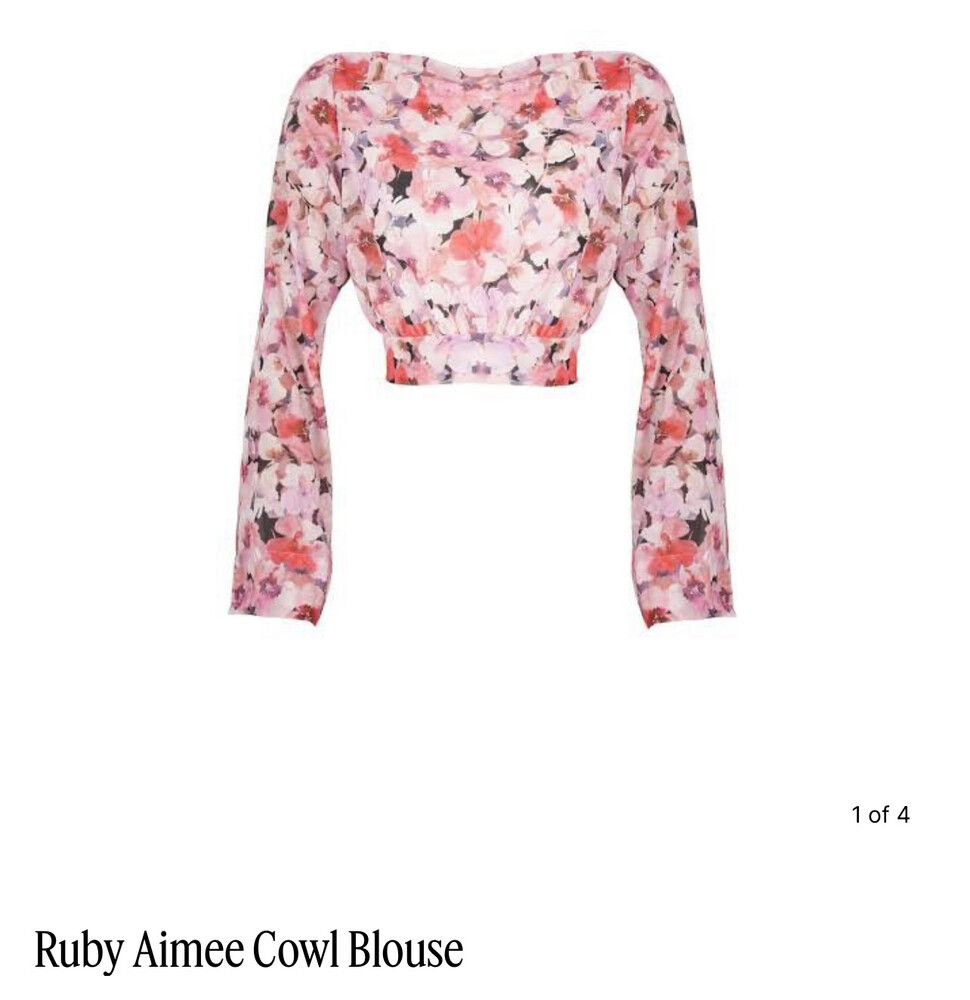 RUBY Aimee Cowl Blouse