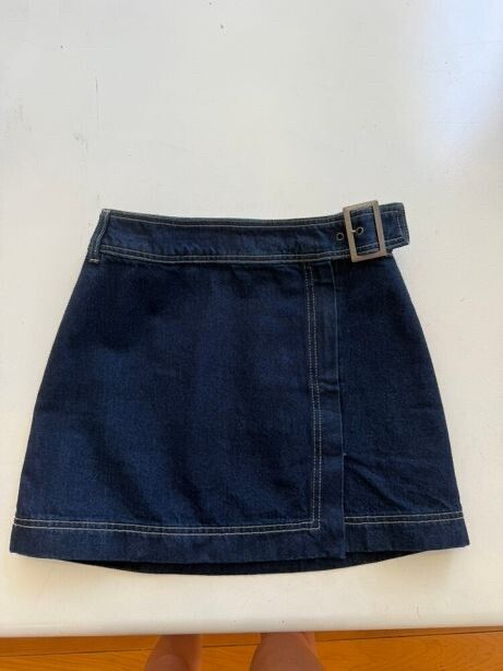 kookai denim skirt