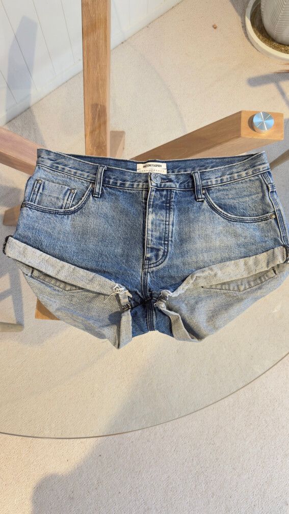 One Teaspoon Denim Shorts Size 27