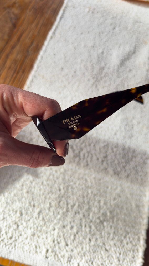 Prada Tortoiseshell Sunglasses with case