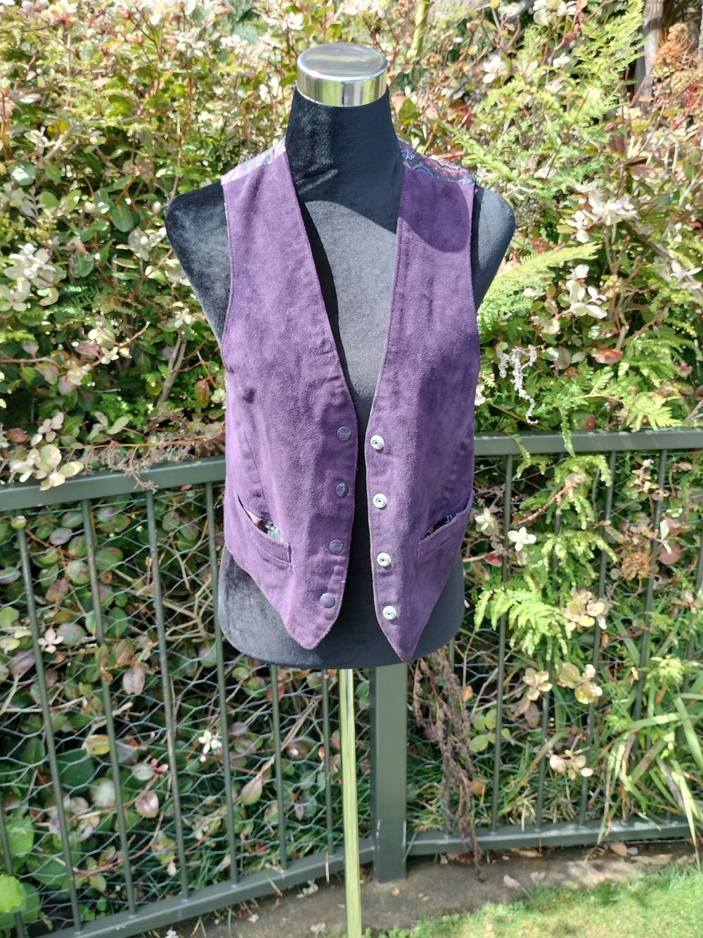 Suede Waistcoat