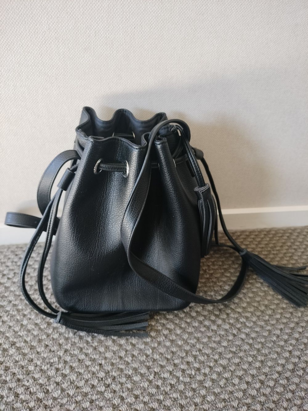 Fate and Becker bucket bag