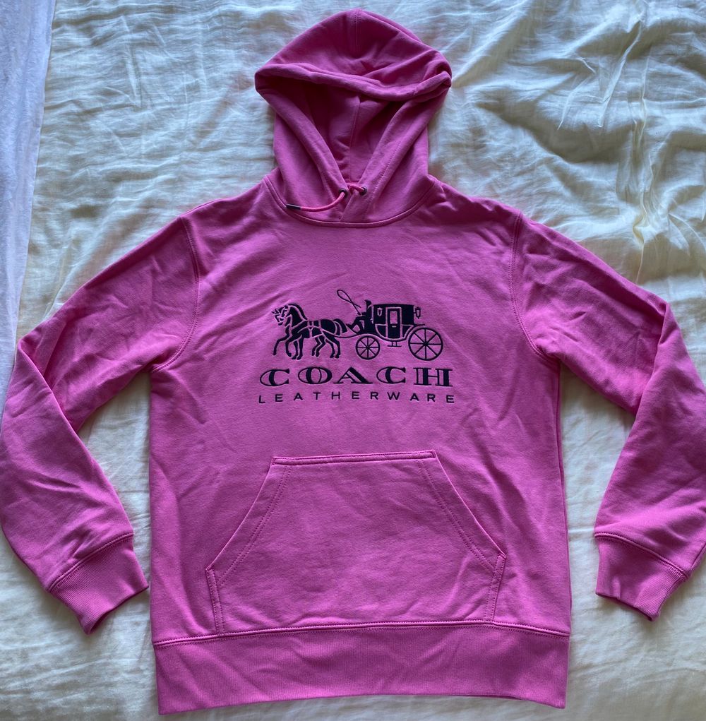 Coach Pink Horse Carriage Hoodie