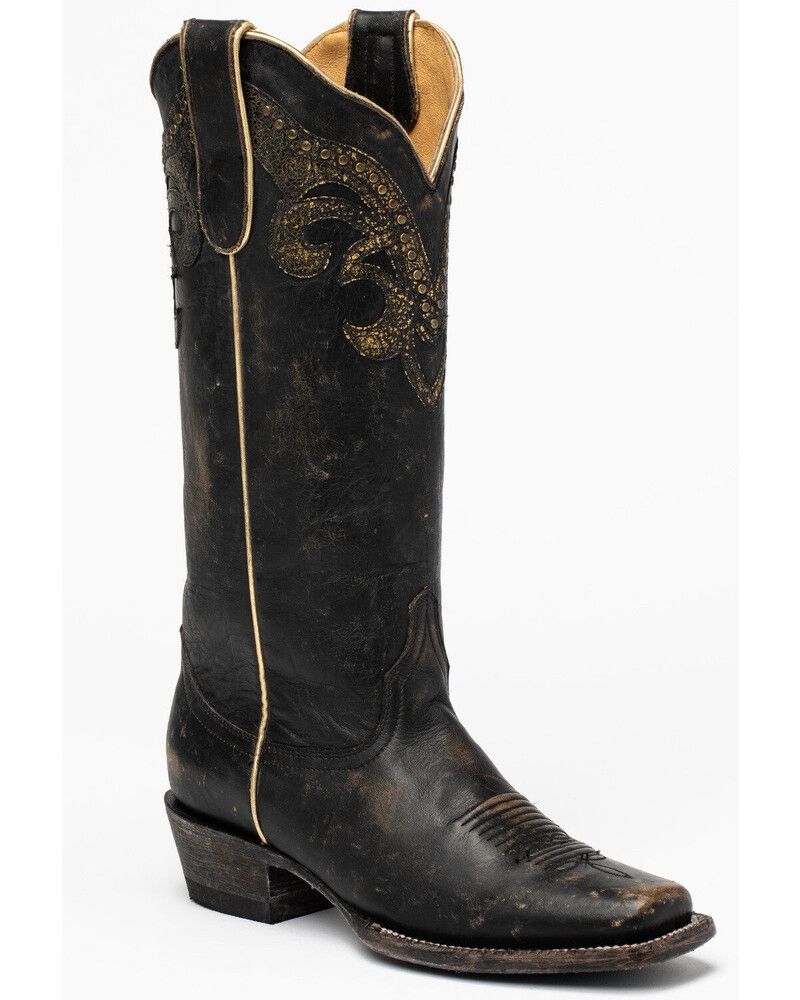 Idyllwind Square Toe Leather Cowboy Western Cowgirl Boots