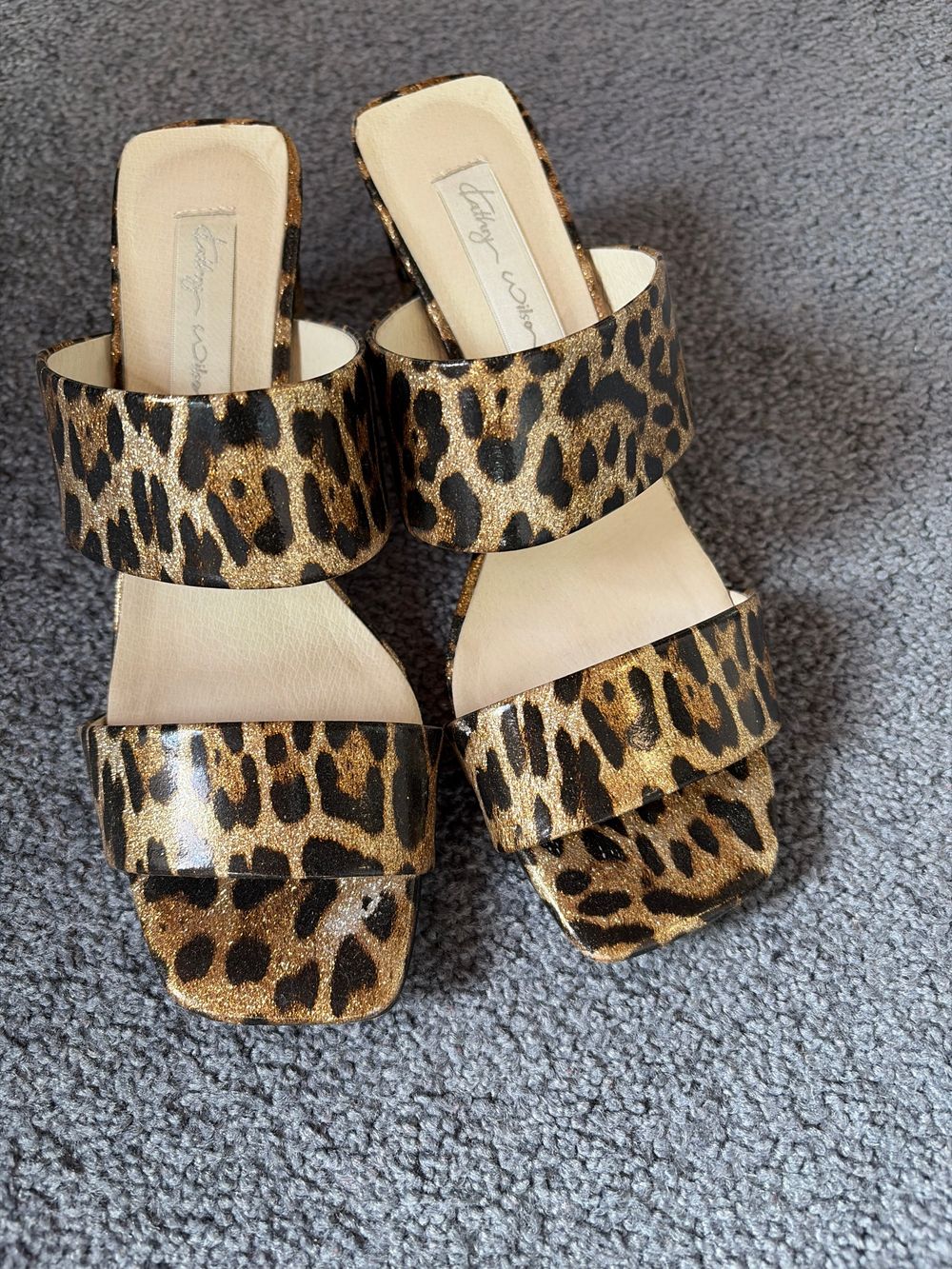 Kathryn Wilson Leopard Print Heels