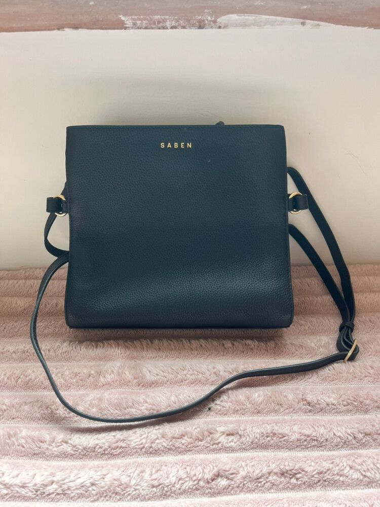 Saben Black Crossbody Bag