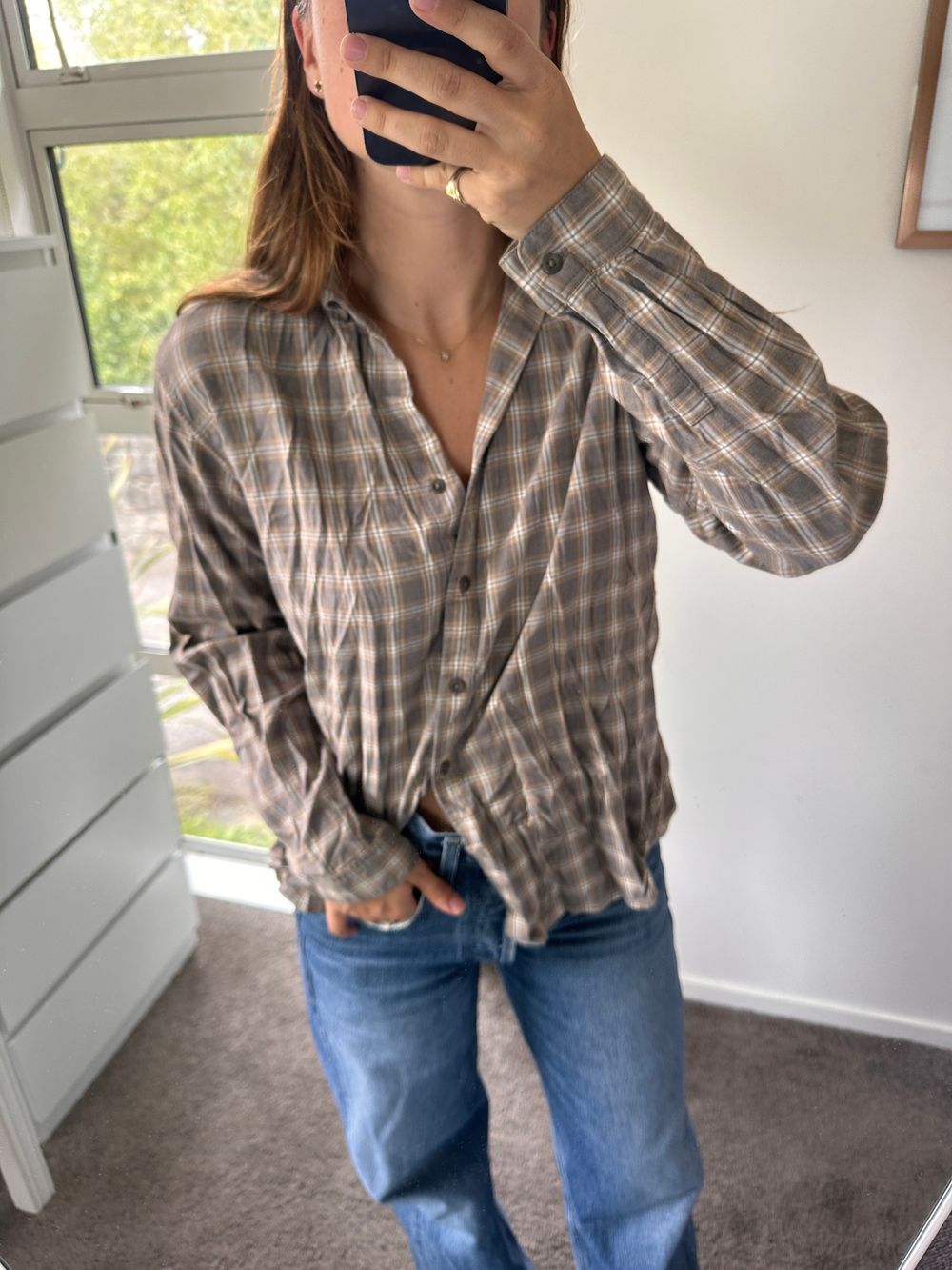 UNIQLO CHECK SHIRT