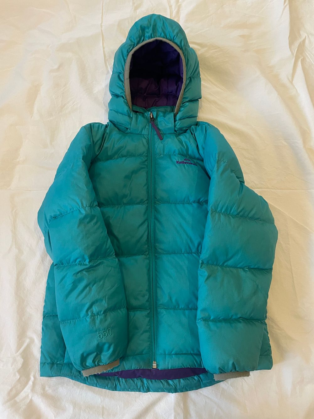 Kathmandu Turquoise Puffer Jacket