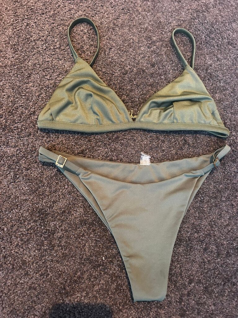 Khaki Bikini Set