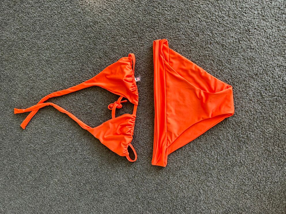 Thaikila Orange Bikini Set