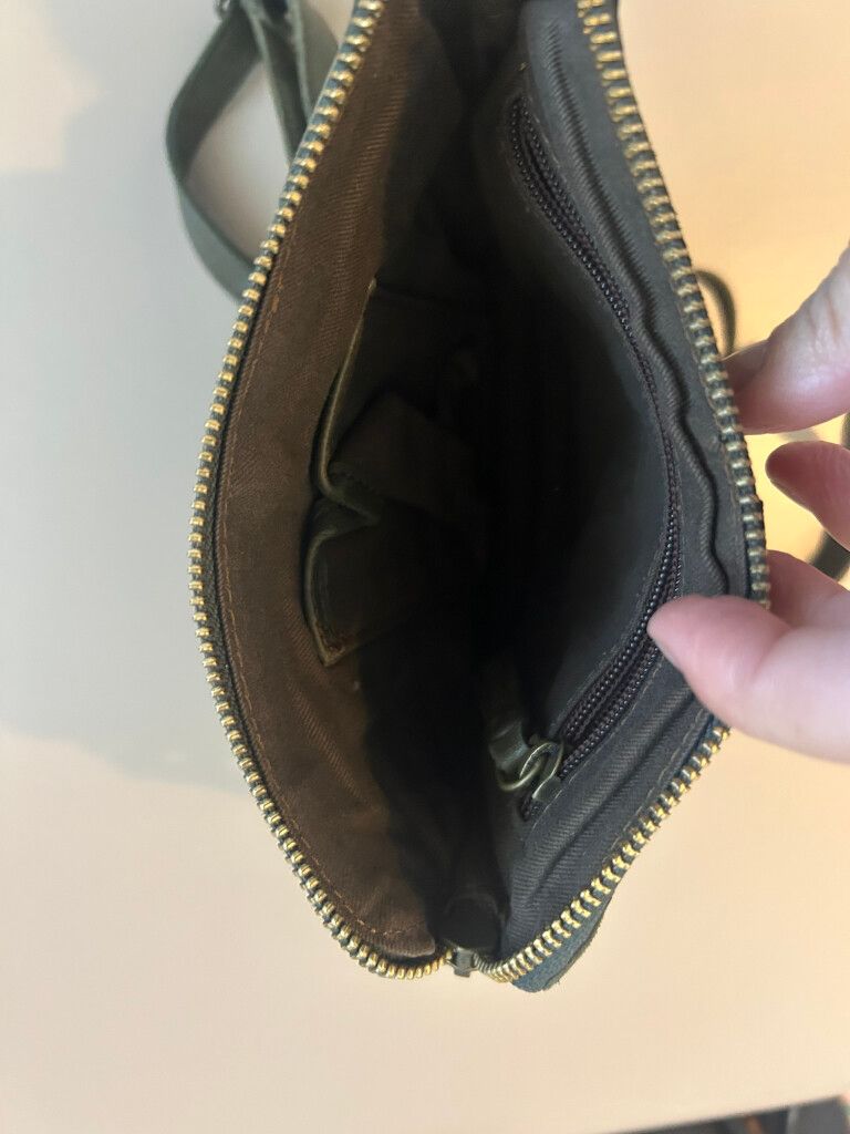 Kompanero khaki Crossbody Bag