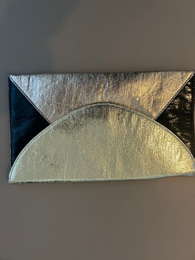 metallic Clutch Bag