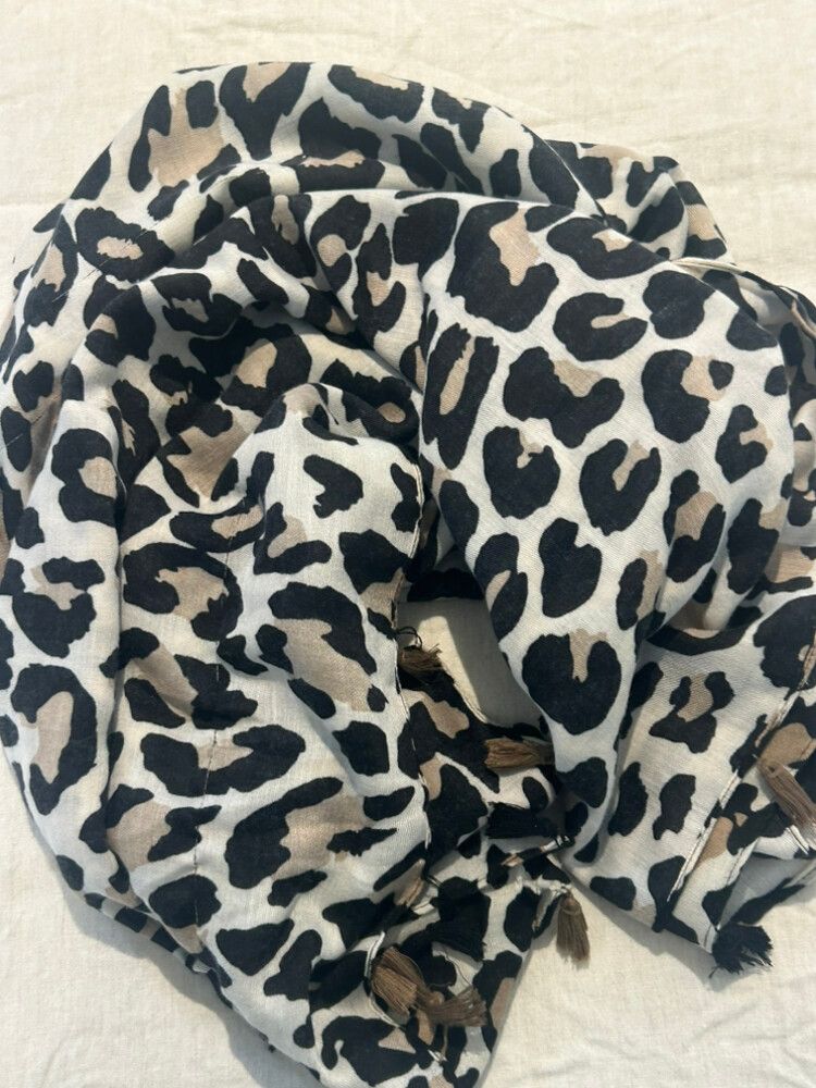 Leopard Print Scarf