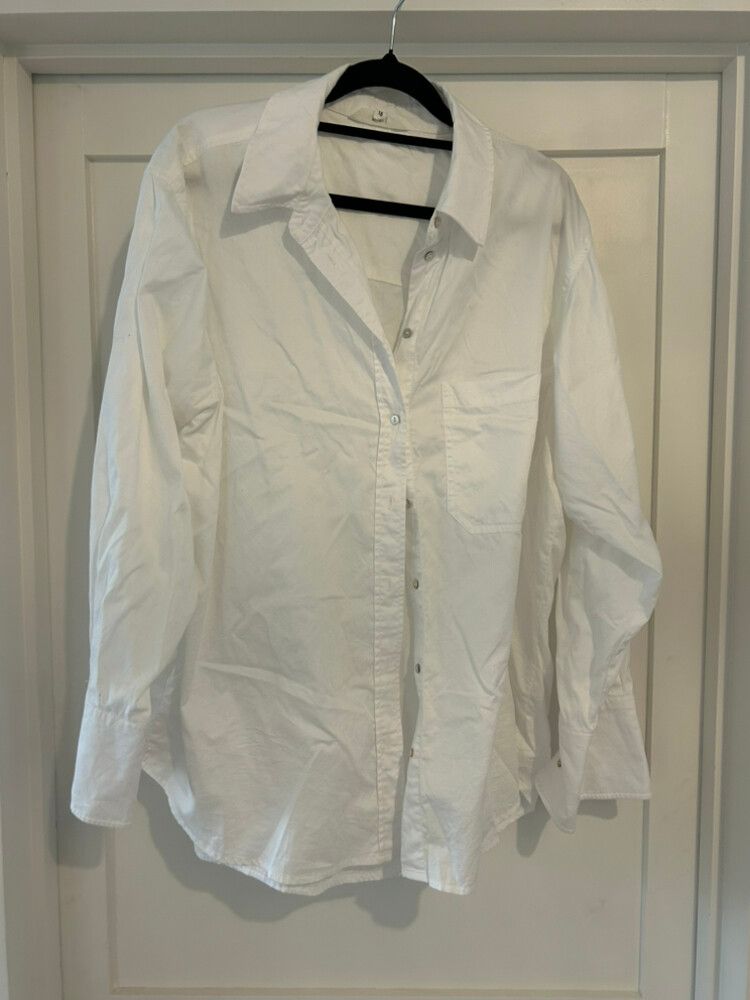 MAX White Cotton Shirt