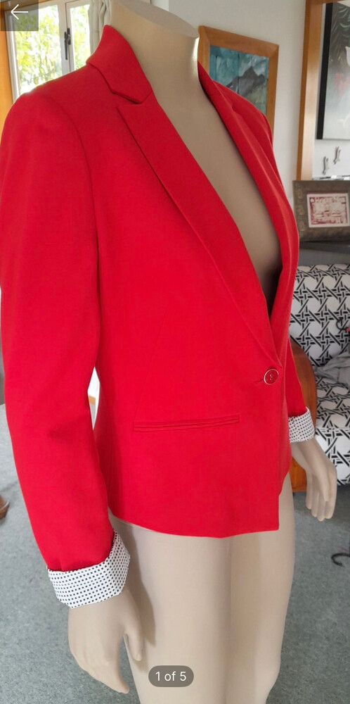 Portmans Flame Scarle Blazer