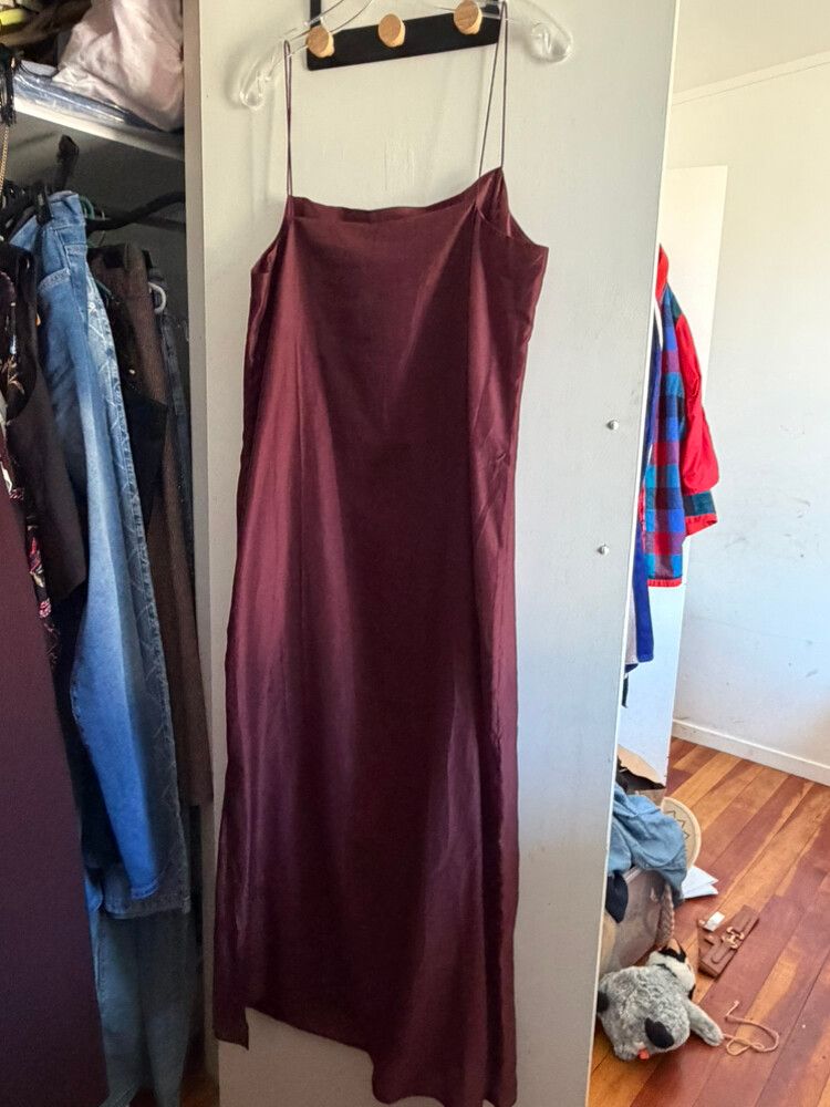 burgundy formal wedding guest dress Edith Burgundy Lace Mini Dress