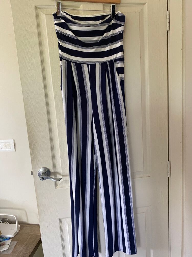 'Gilli' Striped Jump Suit