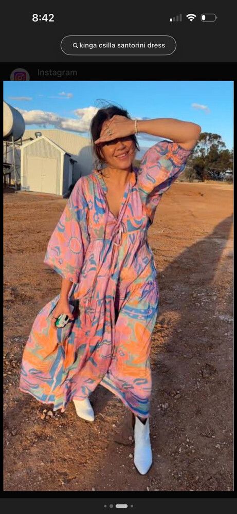 kings Csilla Santorini maxi