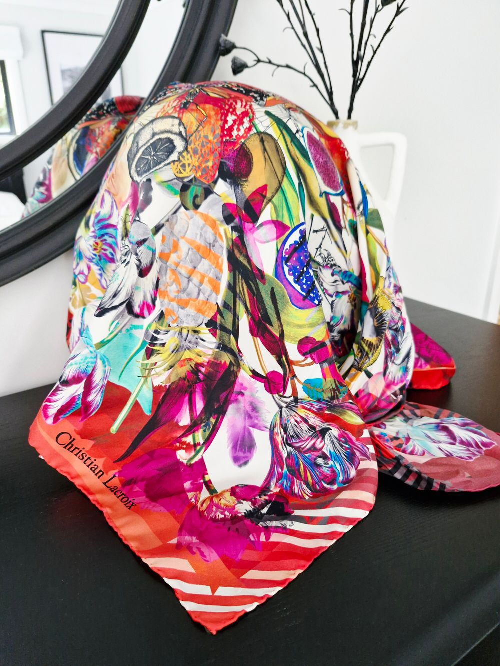 Stunning Christian lacroix scarf