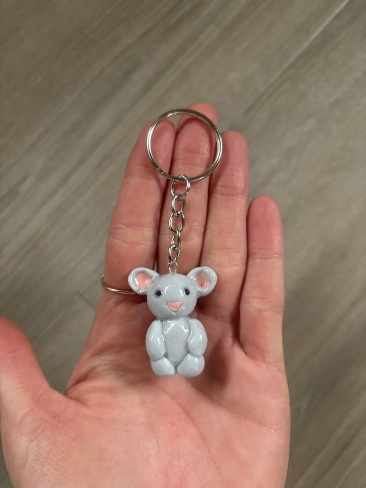 Mouse Jelly Inspired Keyring