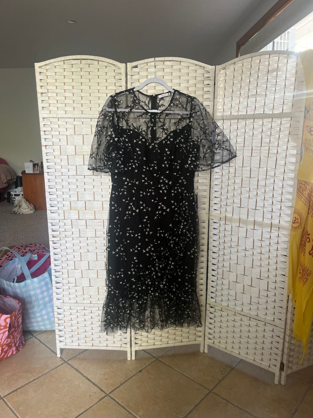 Cooper St Black Midi Dress Size AU 14