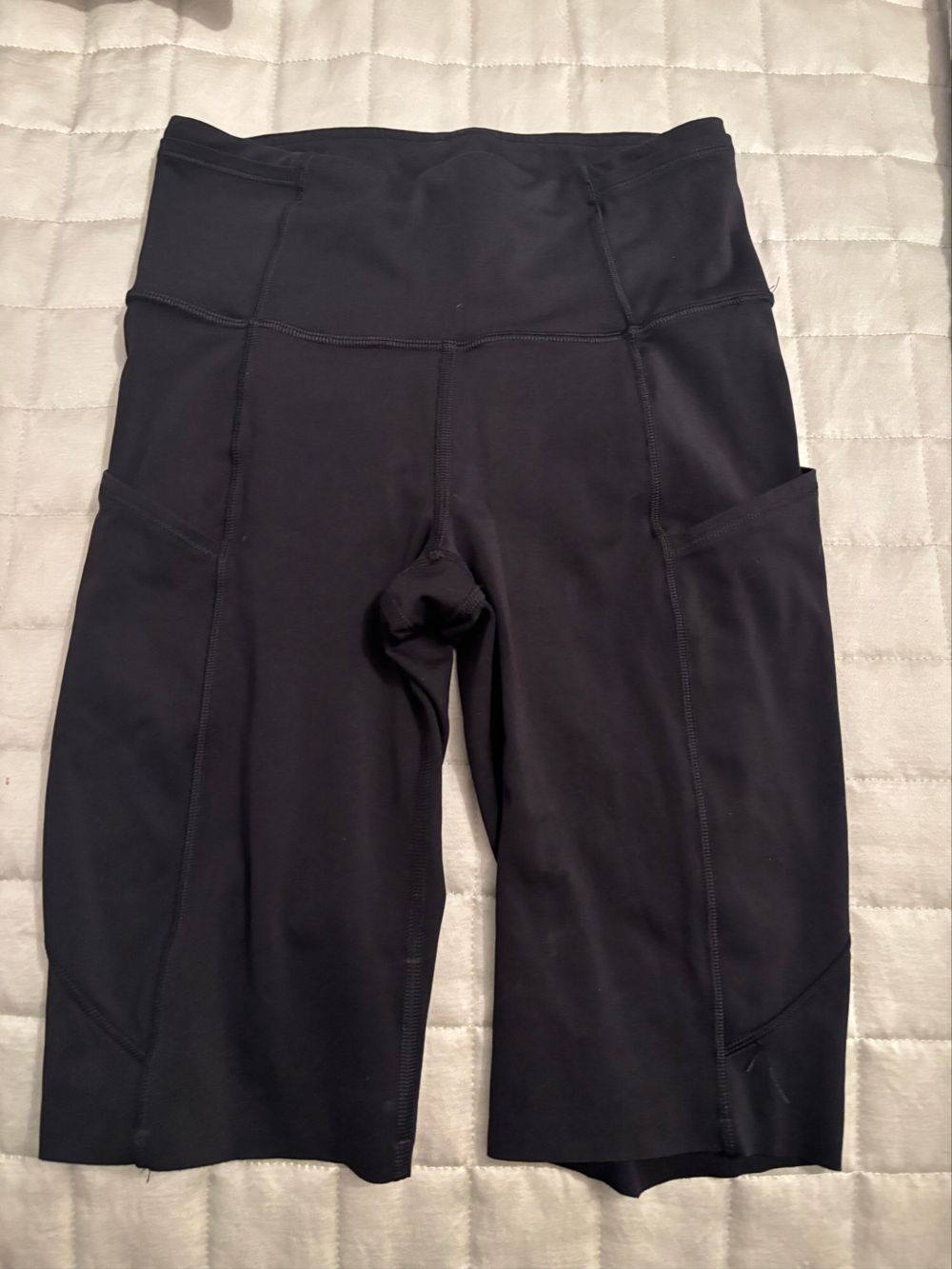 Lululemon Black Fast and Free 8” short