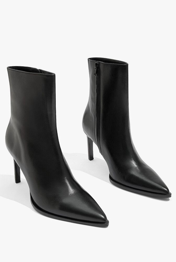Amal black ankle boots