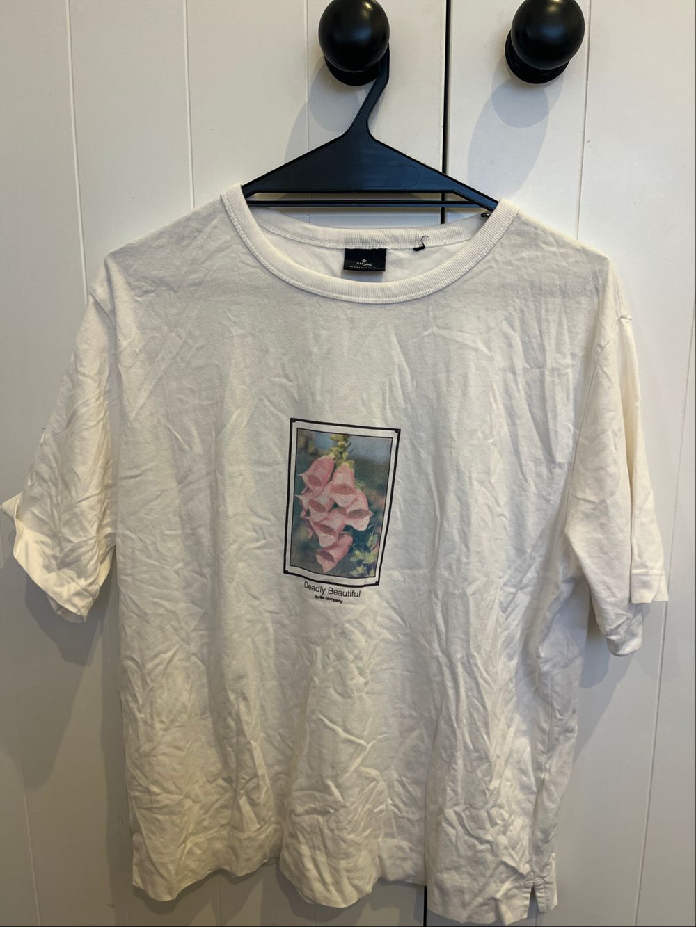 THRILLS White Deadly Beautiful Graphic Tee