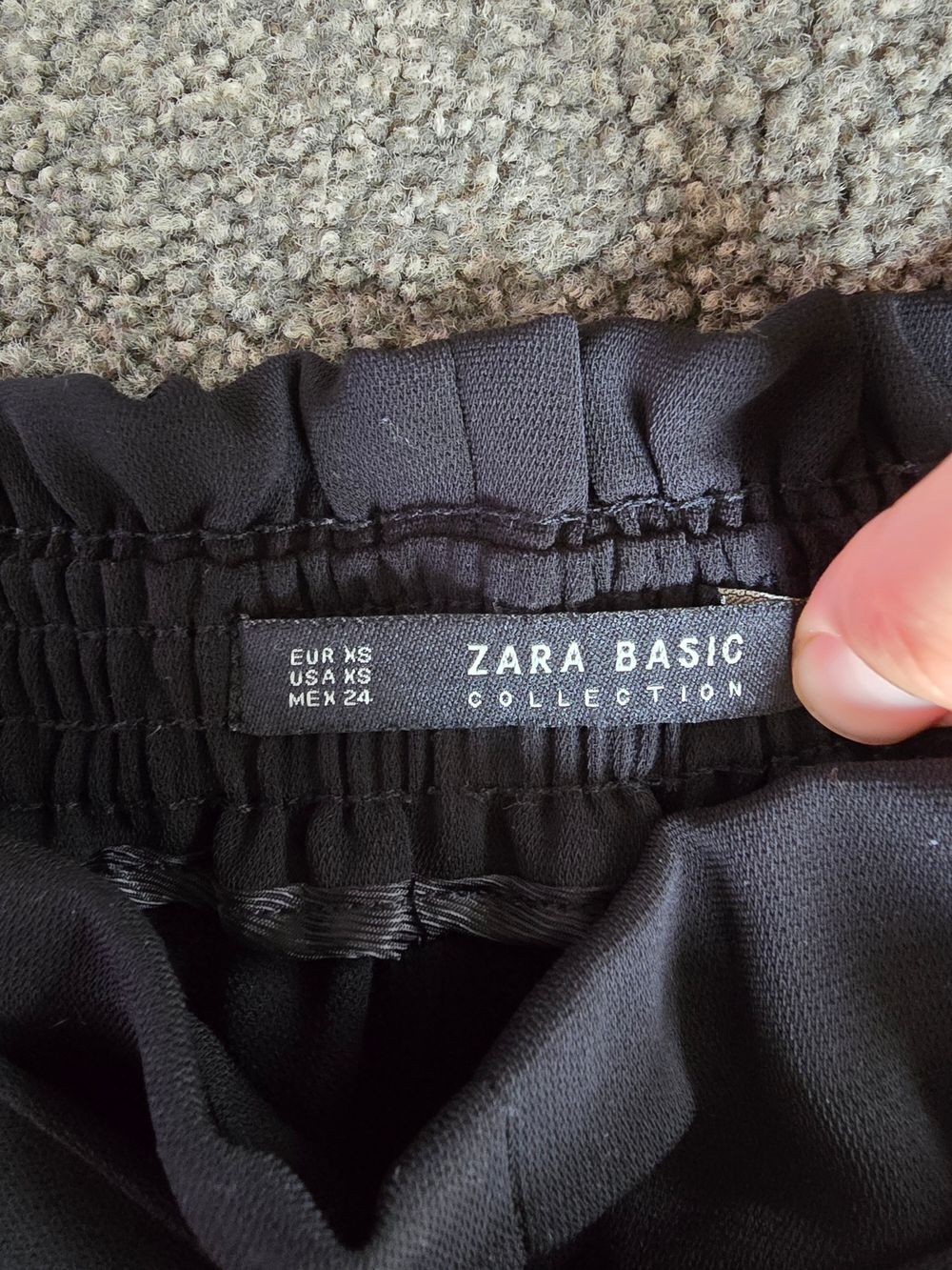 Zara Basic Collection Black Pants