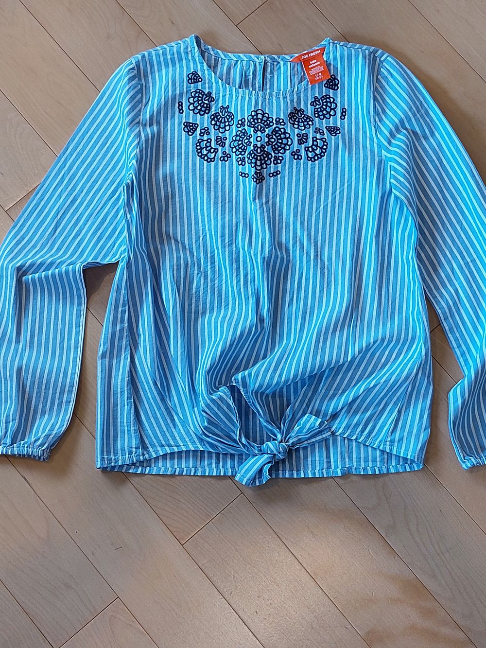 Long Sleeve summer top size 14 girls