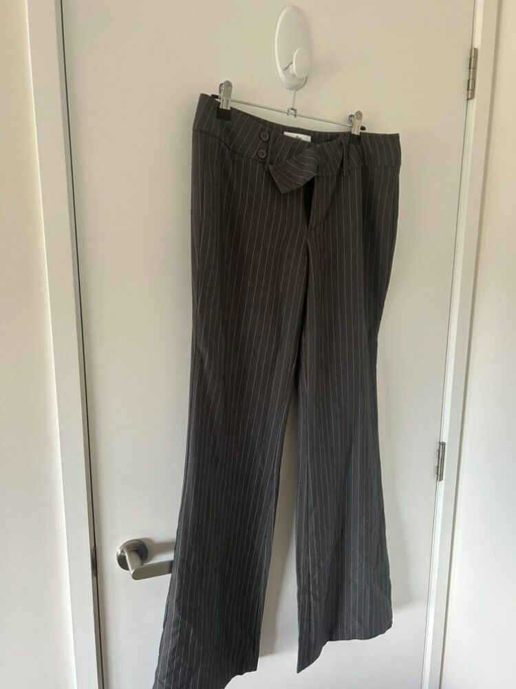 Pinstripe pants