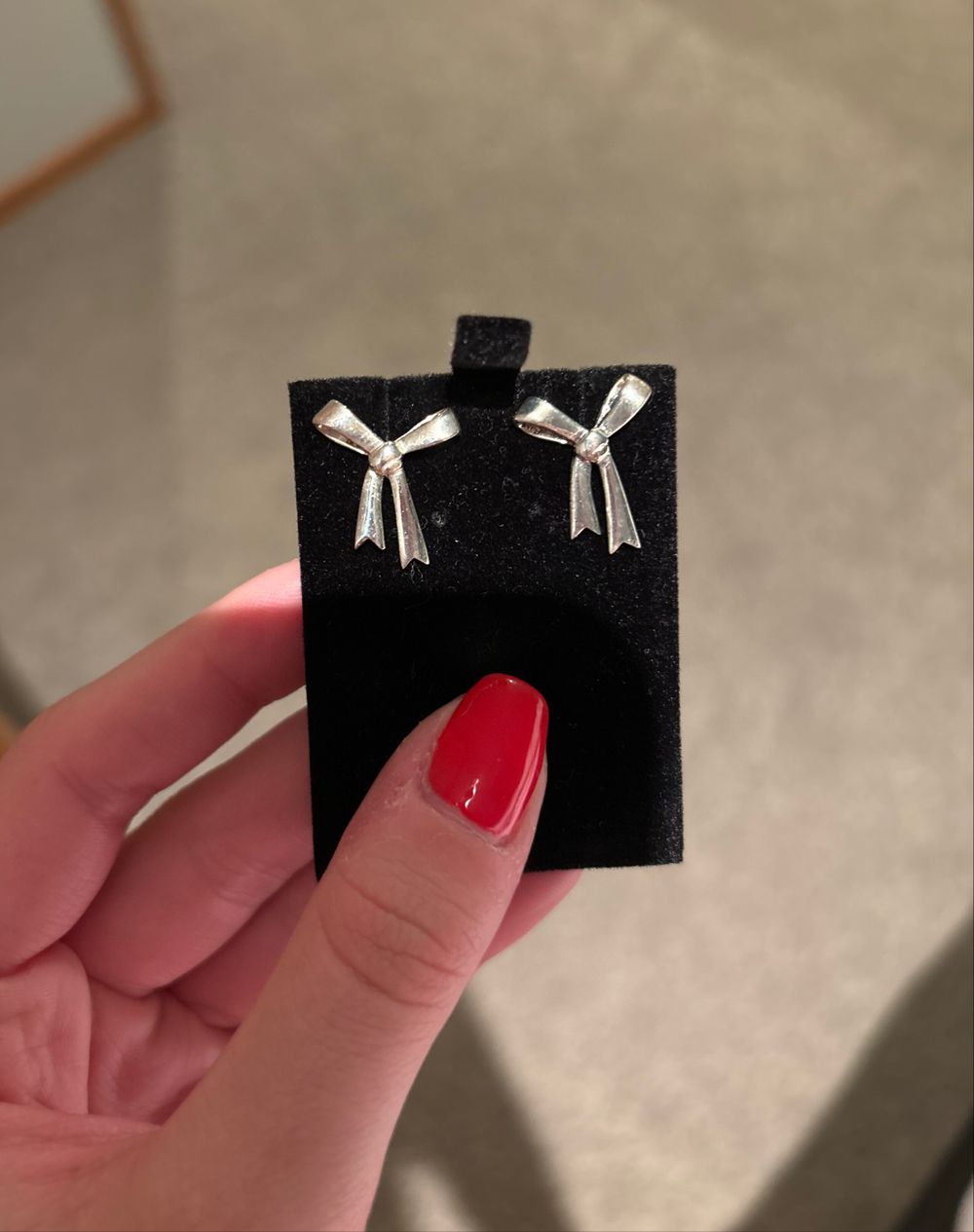BRAND NEW KAREN WALKER BOW EARRINGS