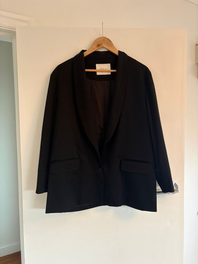 Working Style Black Blazer