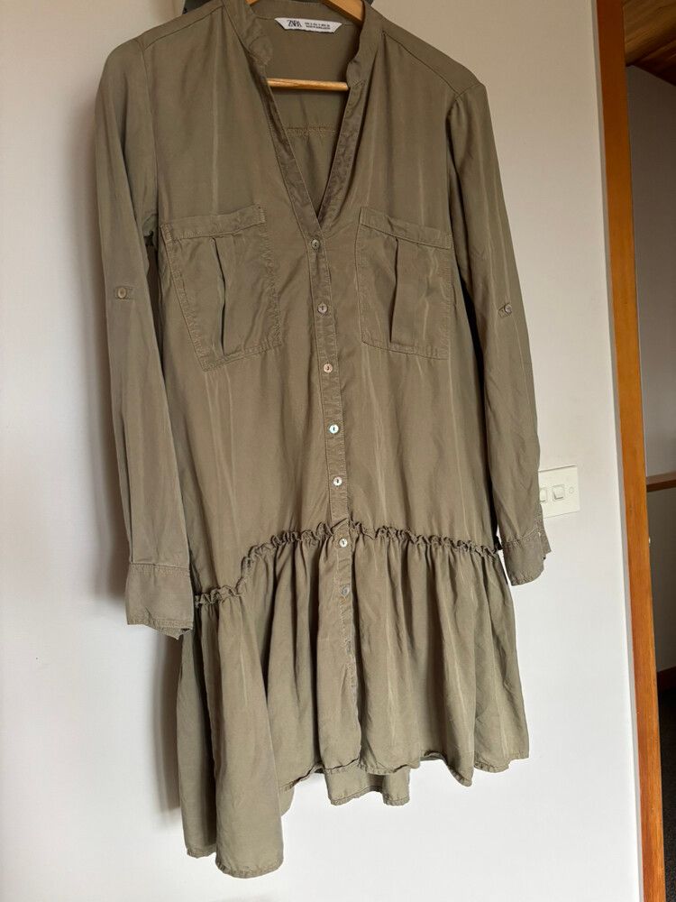 Zara Khaki Dress
