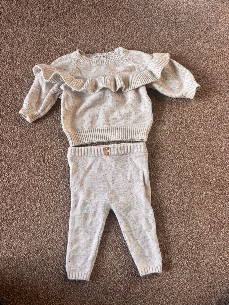 Wilson + Frenchy Grey Knit Set