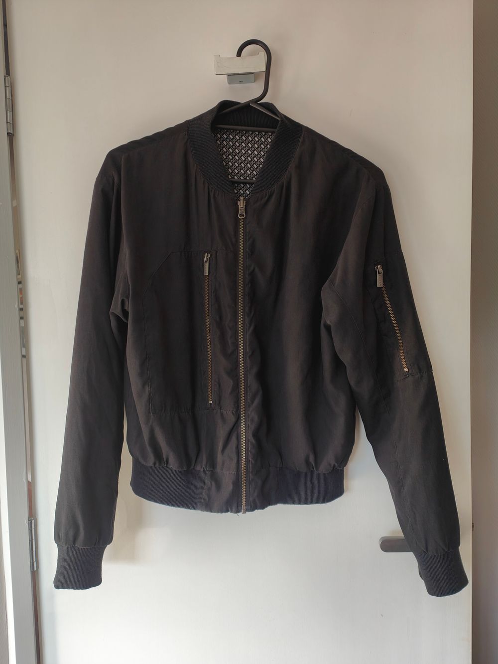 Rusty reversible bomber jacket Sz12