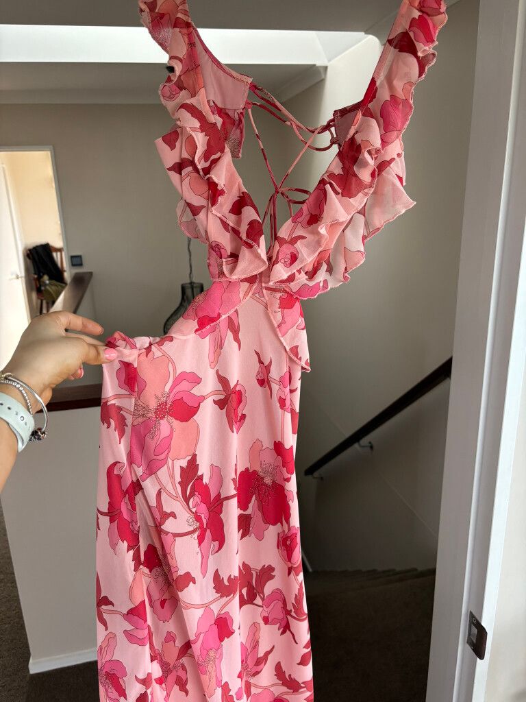 strapless open back dress Here Comes the Sun Dress, Blue  Stitchy Fish