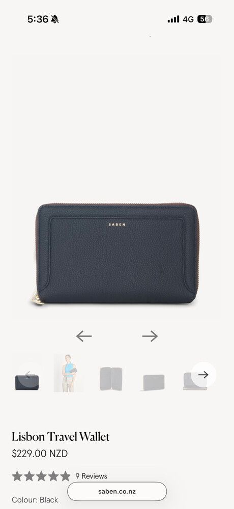Lisbon Travel Wallet