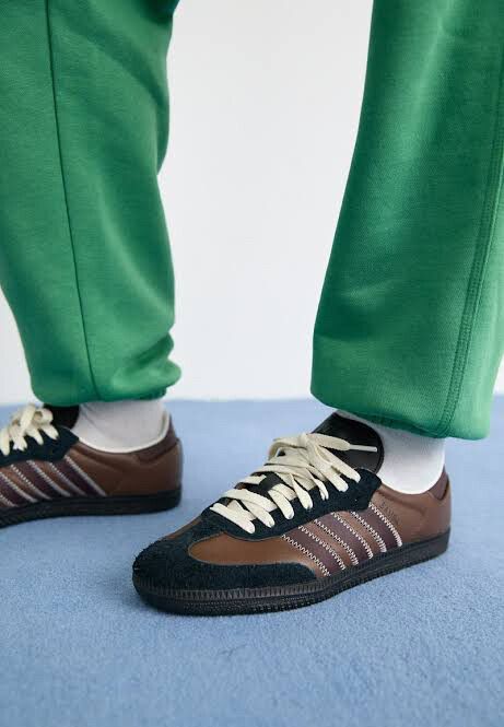 Samba OG - Womens Earth Strata, Shadow Chocolate Brown Black And Navy Leather Limited Edition