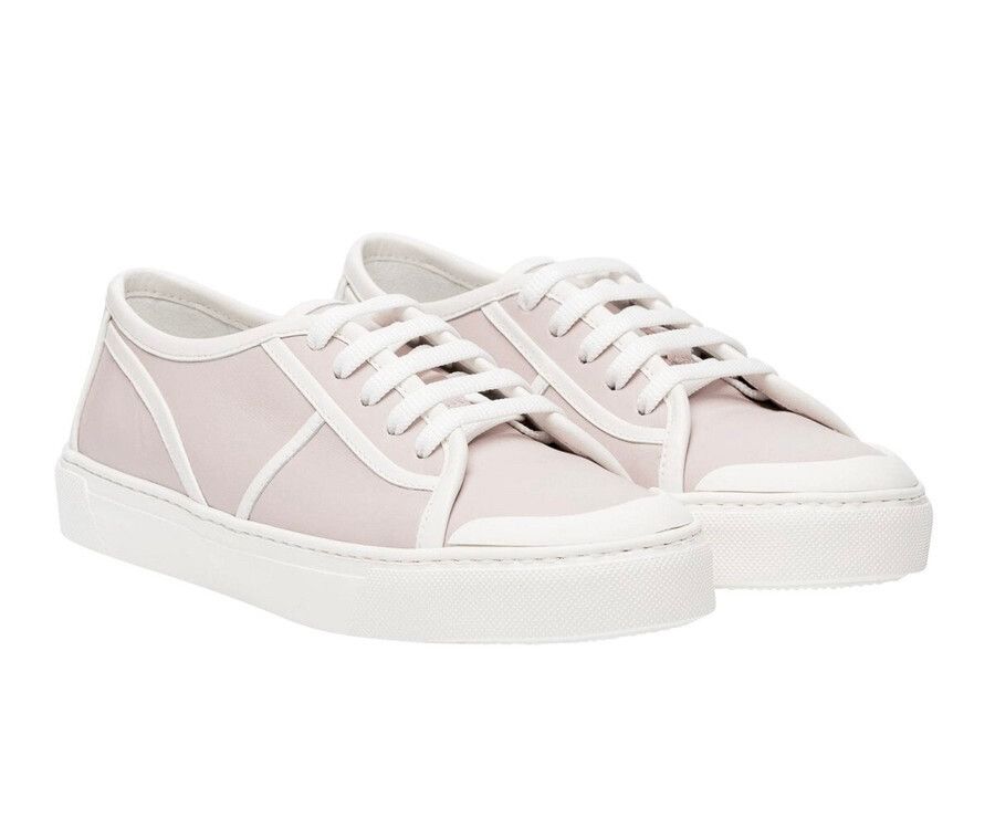 bottega veneta Leather Sneakers Beige White Trainers Low Designer Shoes Au 8 39